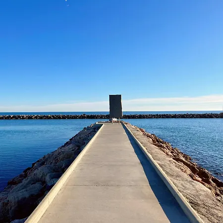 Deux Pieces Avec Vue Canal Et Parking Prive A - Fr-1-338-616 아파트 세테